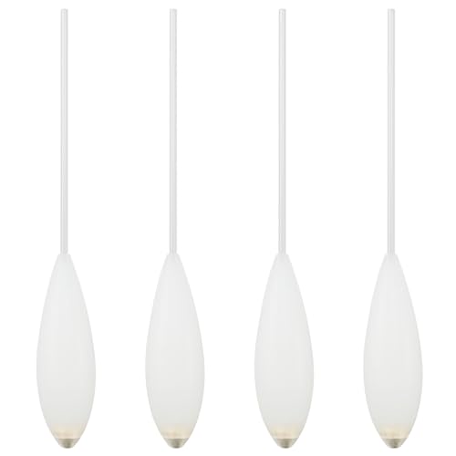 Alwonder 4 Stück Sbirolino-Posen 15g Langsam sinkend Schlepp-Pose für Forellenangeln mit Teig & Trout Spoon Bombarda Posen Aerodynamisches Design für hohe Wurfweiten Alwonder 4 Stück Sbirolino-Posen 15g Langsam sinkend Schlepp-Pose für Forellenangeln mit Teig & Trout Spoon Bombarda Posen Aerodynamisches Design für hohe Wurfweiten von Alwonder