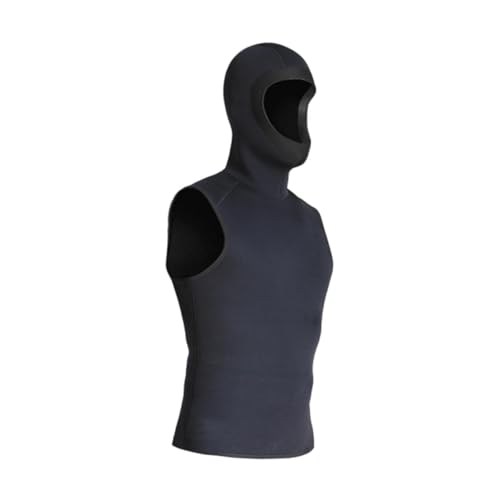 Amagogo 3 mm Neopren Neopren -Neoprenanzug mit Kapuze -Weste Schiftanzug Weste für Kajakfahren Sportarten, XL Amagogo 3 mm Neopren Neopren -Neoprenanzug mit Kapuze -Weste Schiftanzug Weste für Kajakfahren Sportarten, XL von Amagogo