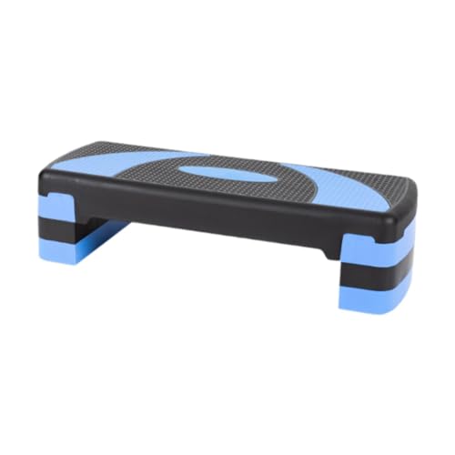Amagogo Aerobic-Stepper, Trainings-Stepper-Plattform für Kinder und Erwachsene, Leichter Workout-Stepper mit Einstellbarer Höhe, Schwarz Und Blau, 78cm Amagogo Aerobic-Stepper, Trainings-Stepper-Plattform für Kinder und Erwachsene, Leichter Workout-Stepper mit Einstellbarer Höhe, Schwarz Und Blau, 78cm von Amagogo