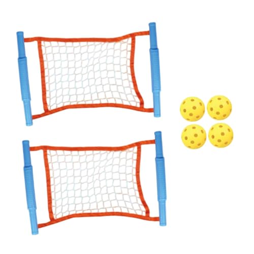 Amagogo Ballspielset, Spielzeug zum Spielen im Freien, Geschenke zum Fangen der, interaktives Sportspielzeug, Netzfangball für Kinder, Zwei Spieler von Amagogo