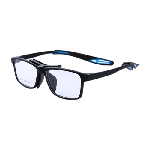 Amagogo Basketballbrille, Brillen für Herren und Damen, Bequeme, leichte Schutzbrille, Racquetball-Schutzbrille für Basketball und Tennis, BLAU von Amagogo