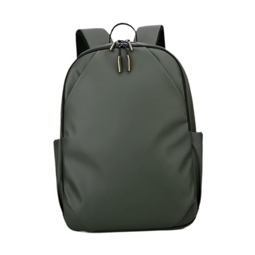 Amagogo Computer-Rucksack, Business-Rucksack, leicht, große Kapazität, Laptop-Rucksack, Rucksack für Angeln, Einkaufen, Outdoor, Wandern, Olivgrün, Nylon von Amagogo