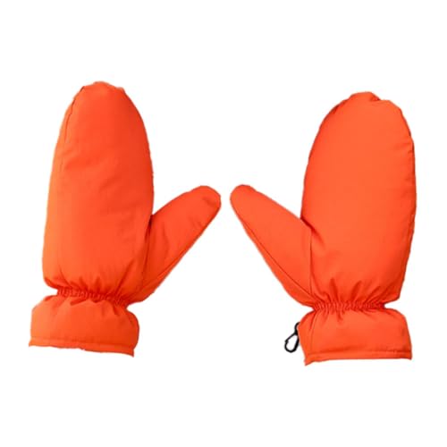 Amagogo Daunenhandschuhe Winterhandschuhe Entendaunen Warme isolierte Schneehandschuhe Skihandschuhe für Motorschlittenfahrten Outdoor Joggen Walking, Orange Amagogo Daunenhandschuhe Winterhandschuhe Entendaunen Warme isolierte Schneehandschuhe Skihandschuhe für Motorschlittenfahrten Outdoor Joggen Walking, Orange von Amagogo