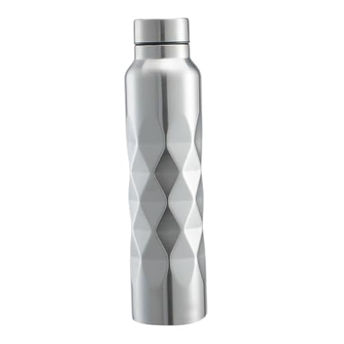 Amagogo Edelstahl-Wasserflasche, Kaltwasserflasche, 1 Liter, Trinkflasche, Sport-Wasserflasche für Camping, Strand, Workout, Outdoor Amagogo Edelstahl-Wasserflasche, Kaltwasserflasche, 1 Liter, Trinkflasche, Sport-Wasserflasche für Camping, Strand, Workout, Outdoor von Amagogo