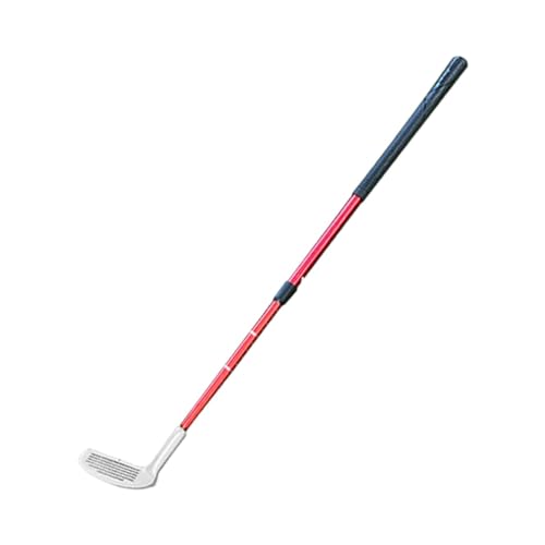 Amagogo Einziehbarer Golfputter, Links- und Rechtshänder, Golf-Chipping-Tool, Mini-Golfschläger, Zwei-Wege-Golfputterstange für Kinder, Training, Rot von Amagogo