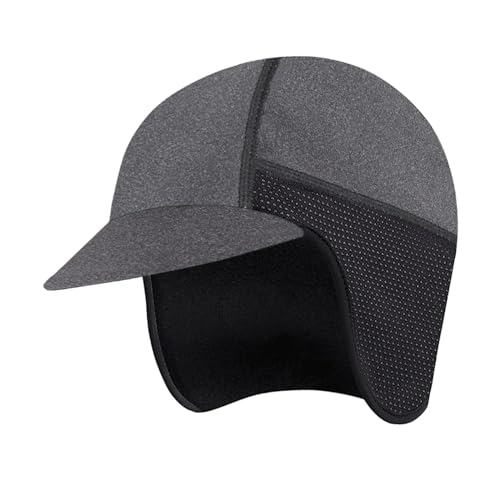 Amagogo Fahrradmütze, Futterkappe, warme Outdoor-Sport-Winddicht-Sportmütze, Winter-Fahrradmütze für Camping, Skifahren, Joggen bei kaltem Wetter, Grau Amagogo Fahrradmütze, Futterkappe, warme Outdoor-Sport-Winddicht-Sportmütze, Winter-Fahrradmütze für Camping, Skifahren, Joggen bei kaltem Wetter, Grau von Amagogo