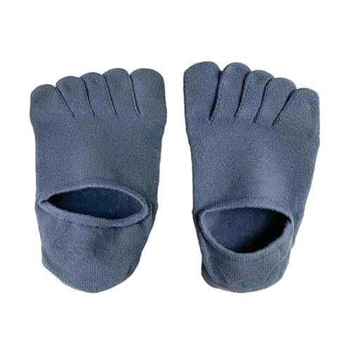 Amagogo Fünf-Finger-Socken, atmungsaktive Sport-Kurzsocken für Laufen, Sport, Freizeit, Blau von Amagogo