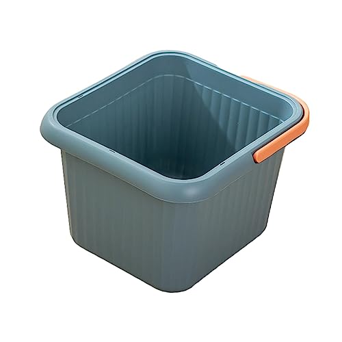 Amagogo Fußbadewanne, Fußbad, SPA-Badewanne, 23,5 cm Höhe, Heimgebrauch zum Einweichen müder Füße, große Fußbadewanne, Fußeimer, Blau Amagogo Fußbadewanne, Fußbad, SPA-Badewanne, 23,5 cm Höhe, Heimgebrauch zum Einweichen müder Füße, große Fußbadewanne, Fußeimer, Blau von Amagogo
