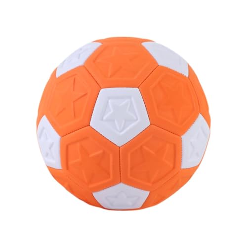 Amagogo Fußball Football Ball Größe 3 Sport Liga Spiel Spielzeug Trainingsball Offizieller Spielball für Kinder Team Indoor Outdoor von Amagogo