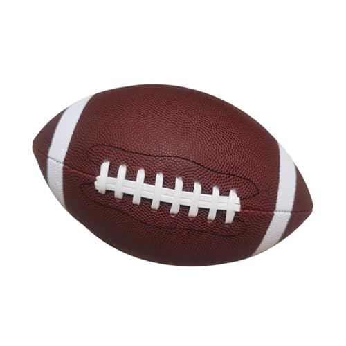 Amagogo Fußball in offizieller Größe, American-Football-Ausrüstung, leichtes Zubehör, Geschenk, Sport-Fußball, Wettkampfball für draußen, Größe 3 21cmx12.5cm von Amagogo