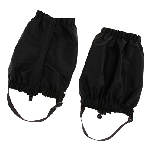 Amagogo Gamaschen für Wanderschuhe Im Freien Wasserdichtes Legging für Schneeschenkelabdeckung Schuhabdeckungen, Schwarz Amagogo Gamaschen für Wanderschuhe Im Freien Wasserdichtes Legging für Schneeschenkelabdeckung Schuhabdeckungen, Schwarz von Amagogo