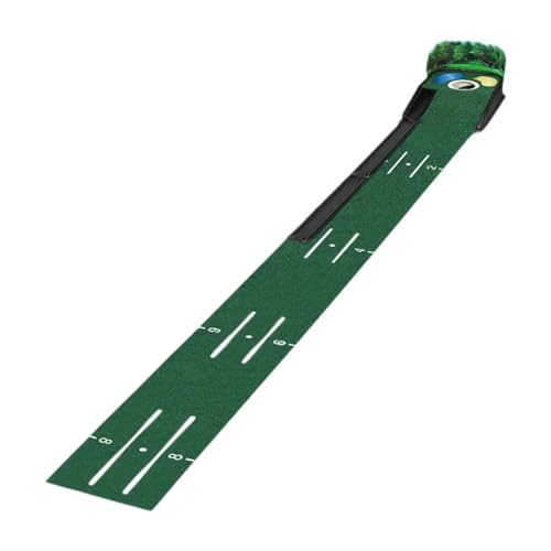 Amagogo Golf-Putting-Matte, Golf-Putter-, Golf-Schlagmatte mit Ballrückgabefunktion, Golfmatten zur Verbesserung der Putting-Fähigkeiten für den Amagogo Golf-Putting-Matte, Golf-Putter-, Golf-Schlagmatte mit Ballrückgabefunktion, Golfmatten zur Verbesserung der Putting-Fähigkeiten für den von Amagogo