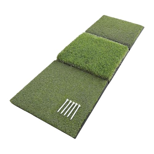 Amagogo Golf Schlagmatte, Golf Trainingsmatte mit Tees, Indoor Matte, 99,1 X 43,2 cm, Schwer von Amagogo