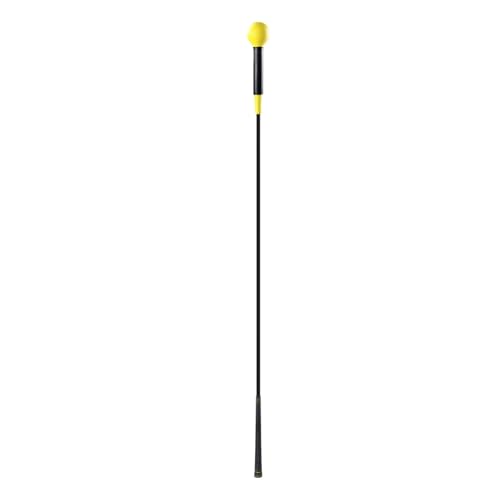 Amagogo Golfschwungtrainer-Hilfe, Golf-Trainingskrafttrainer, Golf-Übungsgerät, Golf-Aufwärmstock für Enthusiasten, Outdoor-Schlagen, 118 cm von Amagogo