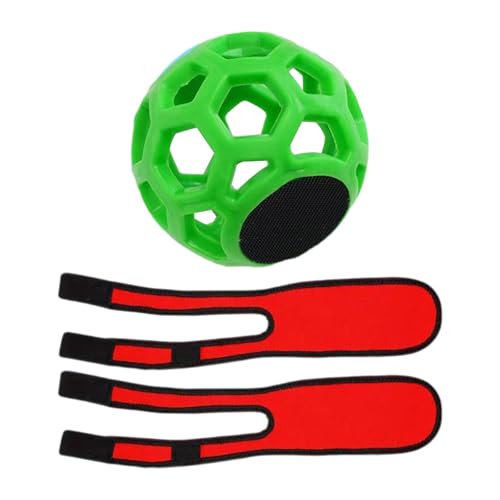 Amagogo Golfschwungtrainer mit Golfball, Gestenkorrektur, professionelles Golf-Handgelenkband, Grün mit 2 Armbändern von Amagogo