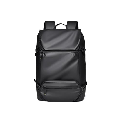 Amagogo Herren Laptop-Rucksack Rucksack Daypack Business-Rucksack für Wandern Backpacking, Schwarz von Amagogo