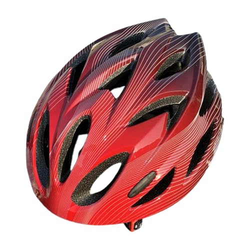 Amagogo Kinder Fahrradhelm Sporthelm Bessere Dämpfung Schutzfahrradhelm Rennradhelm für Klettern Radfahren, Rot Amagogo Kinder Fahrradhelm Sporthelm Bessere Dämpfung Schutzfahrradhelm Rennradhelm für Klettern Radfahren, Rot von Amagogo