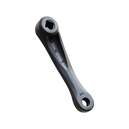 Amagogo Kinderfahrrad-Kurbelarm-Ersatz, linker Einzelketten-Kurbelarm, Fahrradkurbel, linker Arm für Fahrräder mit festem Gang und Rennräder, 140MM Amagogo Kinderfahrrad-Kurbelarm-Ersatz, linker Einzelketten-Kurbelarm, Fahrradkurbel, linker Arm für Fahrräder mit festem Gang und Rennräder, 140MM von Amagogo