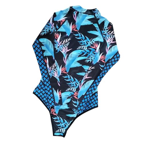 Amagogo Langarm Badeanzug für Frauen Weibliche Neoprenanzug für Strand Schnorcheln Wassersport, l von Amagogo