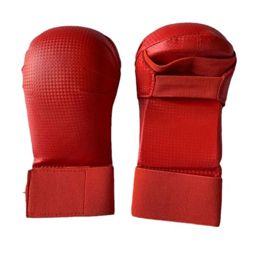 Amagogo MMA-Handschuhe, Karate-Handschuhe, Schlaghandschuhe, tragbar, bequem, Boxhandschuhe, Kickbox-Handschuhe für Karate, Grappling, Sparring, rot L Amagogo MMA-Handschuhe, Karate-Handschuhe, Schlaghandschuhe, tragbar, bequem, Boxhandschuhe, Kickbox-Handschuhe für Karate, Grappling, Sparring, rot L von Amagogo