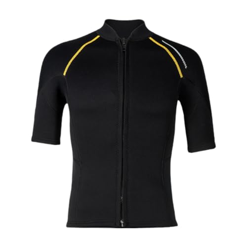 Amagogo Neoprenanzug Top Männer Badeanzug Halten Sie warme Jacke Kurzarm Schwimmanzug 1,5 mm Neopren -Neoprenanzug für Unterwassersurfen Kajakfahren, L Amagogo Neoprenanzug Top Männer Badeanzug Halten Sie warme Jacke Kurzarm Schwimmanzug 1,5 mm Neopren -Neoprenanzug für Unterwassersurfen Kajakfahren, L von Amagogo