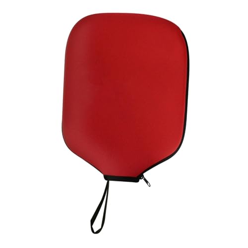 Amagogo Pickleball-Schläger-Abdeckung, Schlägerschutz, Pickleball-Schlägerhülle, tragbar, staubdicht, wasserdicht, Tasche, Pickleball-Kopfabdeckung, Rot von Amagogo