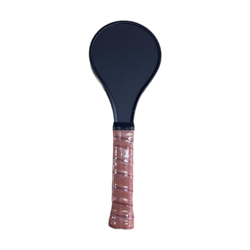 Amagogo Pickleball Sweet Paddle aus Kohlefaser für Anfänger und Fortgeschrittene, Pickleball-Schläger mit langem Griff, Braun von Amagogo