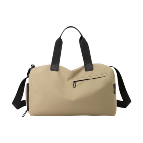 Amagogo Reisetasche mit Nassfach und Schuhfach, Handtasche, Sporttasche, Khaki von Amagogo