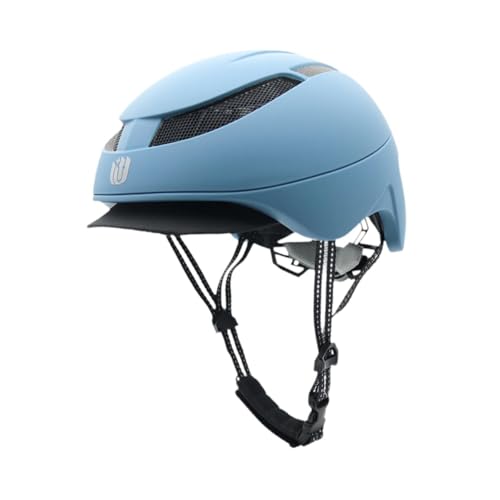 Amagogo Reithelm Fahrradhelm Hohl Bequemer Reithelm Fahrradhelm für Frauen Kate Inline Erwachsene, Blau von Amagogo