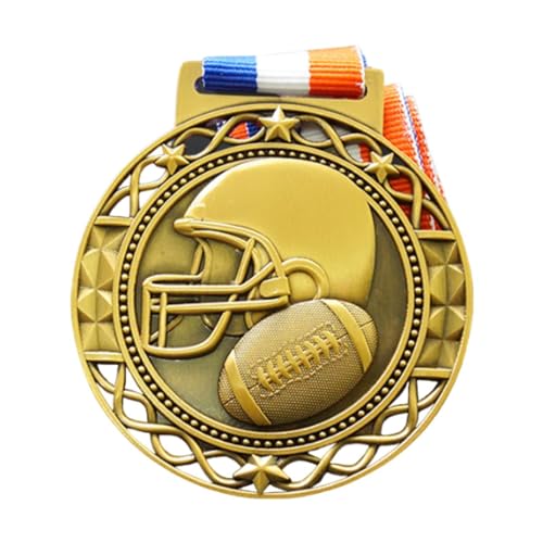 Amagogo Rugby-Medaille, Gold-Siegermedaille, neuartiger, dekorative Auszeichnungsmedaille, Metallmedaille zur Feier der Teilnahme eines Rugby-Teams von Amagogo