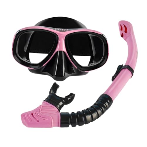 Amagogo Schnorchelset für Kurzsichtige, Tauchmaske für Kurzsichtige, Anti-Leck-Taucherbrille, Schwimmmaske für Wassersport, Unterwassertauchen von Amagogo