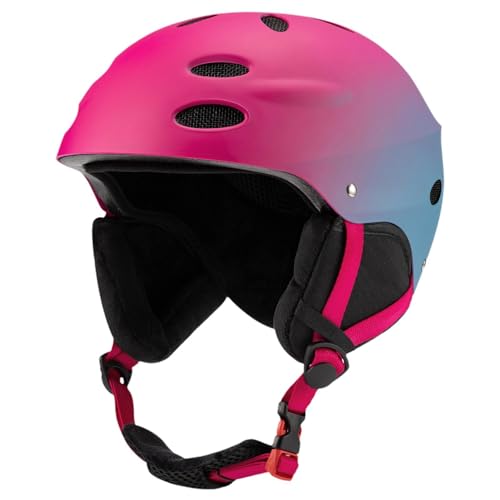 Amagogo Skihelm-Kopfbedeckung, verstellbare Passform, Leichter Skateboard-Helm für Rollschuhlaufen, Radfahren, Winteraktivitäten, Klettern, Lila Amagogo Skihelm-Kopfbedeckung, verstellbare Passform, Leichter Skateboard-Helm für Rollschuhlaufen, Radfahren, Winteraktivitäten, Klettern, Lila von Amagogo