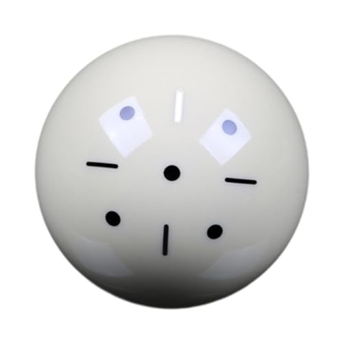Amagogo Snooker-Übungsball, Billard-Schlagtrainer, Zielhilfe, stabil, Queue-Übungsgerät, Pool-Queue-Schlagtrainer für Erwachsene, 52.5 mm Amagogo Snooker-Übungsball, Billard-Schlagtrainer, Zielhilfe, stabil, Queue-Übungsgerät, Pool-Queue-Schlagtrainer für Erwachsene, 52.5 mm von Amagogo