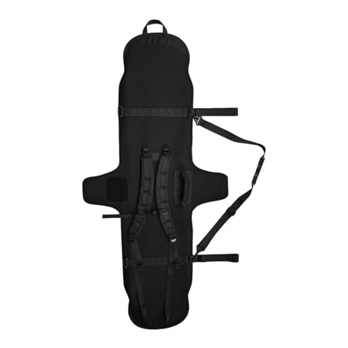 Amagogo Snowboard-Abdeckung, Tasche, Ski-Board-Schutzhülle, Rucksack, Umhängetasche, SBR-Neopren, verschleißfeste Snowboard-Tasche für Roadtrips, 160 cm von Amagogo