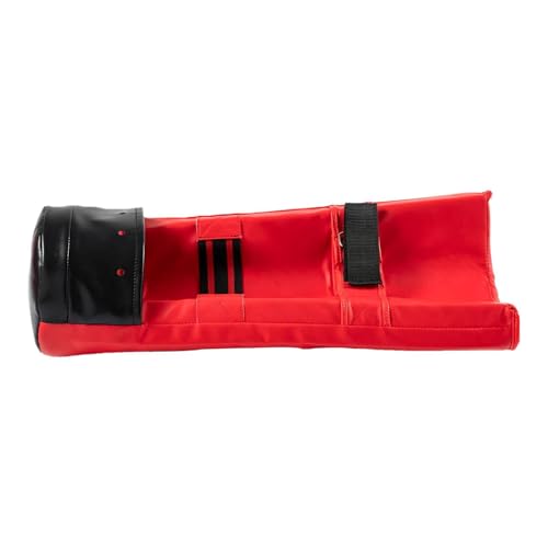 Amagogo Taekwondo-Kickpad, Box-Stanzpad, Kickpad, Trainingspad, Karate-Kickpads für Muay Thai-Praxis, Grappling, Rot, L von Amagogo