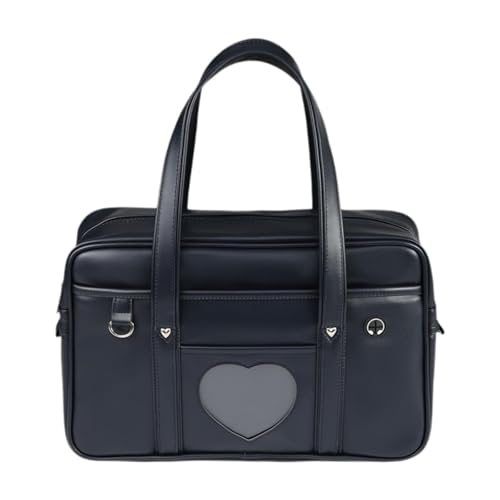 Amagogo Umhängetasche Handtasche Einfache Business Aktentasche für Reisen Geschenk Pendeln Einkaufen, tiefes Blau von Amagogo