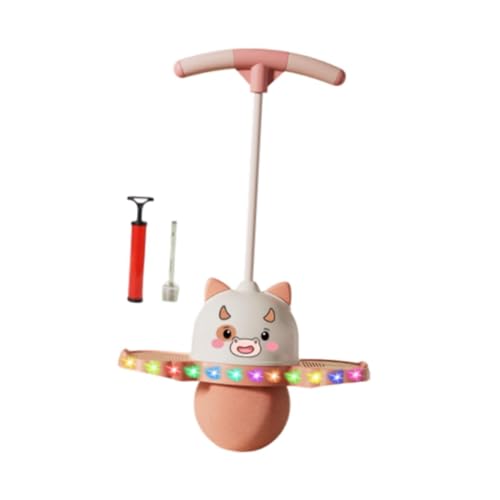 Amagogo Vieh-Pogoball mit Licht, Pogo Jump Kinder Rutschfestes Zubehör Starker Griff Pogo Hüpfball Pogo Stick Jump für Outdoor, Rosa Amagogo Vieh-Pogoball mit Licht, Pogo Jump Kinder Rutschfestes Zubehör Starker Griff Pogo Hüpfball Pogo Stick Jump für Outdoor, Rosa von Amagogo