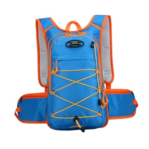 Amagogo Wanderrucksack Outdoor-Tasche Regendicht Verstellbarer Camping-Tagesrucksack Rucksack für Dating Backpacking Workout Männer Camping, BLAU von Amagogo