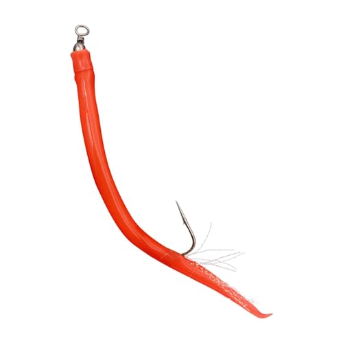 Amagogo Weicher Angelköder, Angelhaken, 16 cm, lebensechter Fischköder, Trolling-Köder, Aalköder für Crappie, Karpfen, Salzwasser, Wels, Lachs, Rot Amagogo Weicher Angelköder, Angelhaken, 16 cm, lebensechter Fischköder, Trolling-Köder, Aalköder für Crappie, Karpfen, Salzwasser, Wels, Lachs, Rot von Amagogo