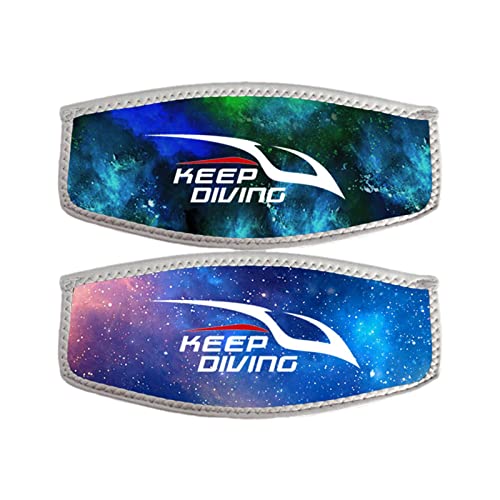Amagogo wasserdichte Ersatz Tauchmaske für Scuba Diving Snorkeling Swimming Slap Straps für Den Hinterkopf, Starry Sky Amagogo wasserdichte Ersatz Tauchmaske für Scuba Diving Snorkeling Swimming Slap Straps für Den Hinterkopf, Starry Sky von Amagogo