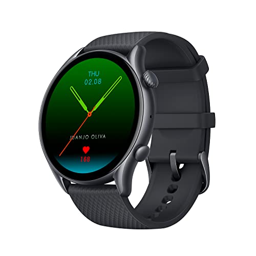 Amazfit GTR 3 Pro 46mm Smartwatch GPS Fitness Uhr mit Überwachung von Herzfrequenz, Schlaf, Stress, SpO2, Sport Watch mit über 150 Sportmodi, Bluetooth-Anrufen, Musiksteuerung, Alexa Amazfit GTR 3 Pro 46mm Smartwatch GPS Fitness Uhr mit Überwachung von Herzfrequenz, Schlaf, Stress, SpO2, Sport Watch mit über 150 Sportmodi, Bluetooth-Anrufen, Musiksteuerung, Alexa von Amazfit