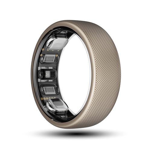 Amazfit Helio Ring Größe 10, Smart Ring mit Schlafüberwachung, Herzfrequenzmessung, 10 ATM Wasserdichtigkeit - 3,75g ultraleichter Fitness Tracker mit bis zu 4 Tagen Batterielaufzeit von Amazfit