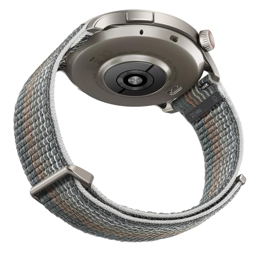 Amazfit Smartwatch Original Austauscharmband, 22mm Nylon-Armband, Kompatibel Balance, Cheetah Pro, Cheetah Round, GTR 4, GTR 4 Limited Edition, GTR 3, GTR 3 Pro, GTR 2, Grau Amazfit Smartwatch Original Austauscharmband, 22mm Nylon-Armband, Kompatibel Balance, Cheetah Pro, Cheetah Round, GTR 4, GTR 4 Limited Edition, GTR 3, GTR 3 Pro, GTR 2, Grau von Amazfit