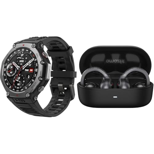 Amazfit T-Rex 3 Outdoor Smartwatch Orange + OWS Bluetooth 5.3 Kopfhörer Amazfit T-Rex 3 Outdoor Smartwatch Orange + OWS Bluetooth 5.3 Kopfhörer von Amazfit