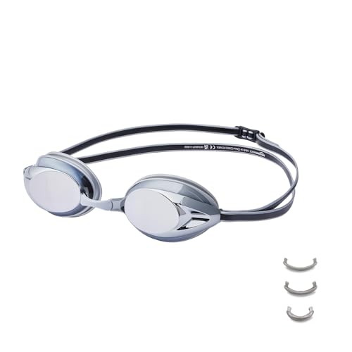 Amazon Basics Unisex-Erwachsenen-Schwimmbrille, Einheitsgröße, Verspiegelt-Silber Amazon Basics Unisex-Erwachsenen-Schwimmbrille, Einheitsgröße, Verspiegelt-Silber von Amazon Basics