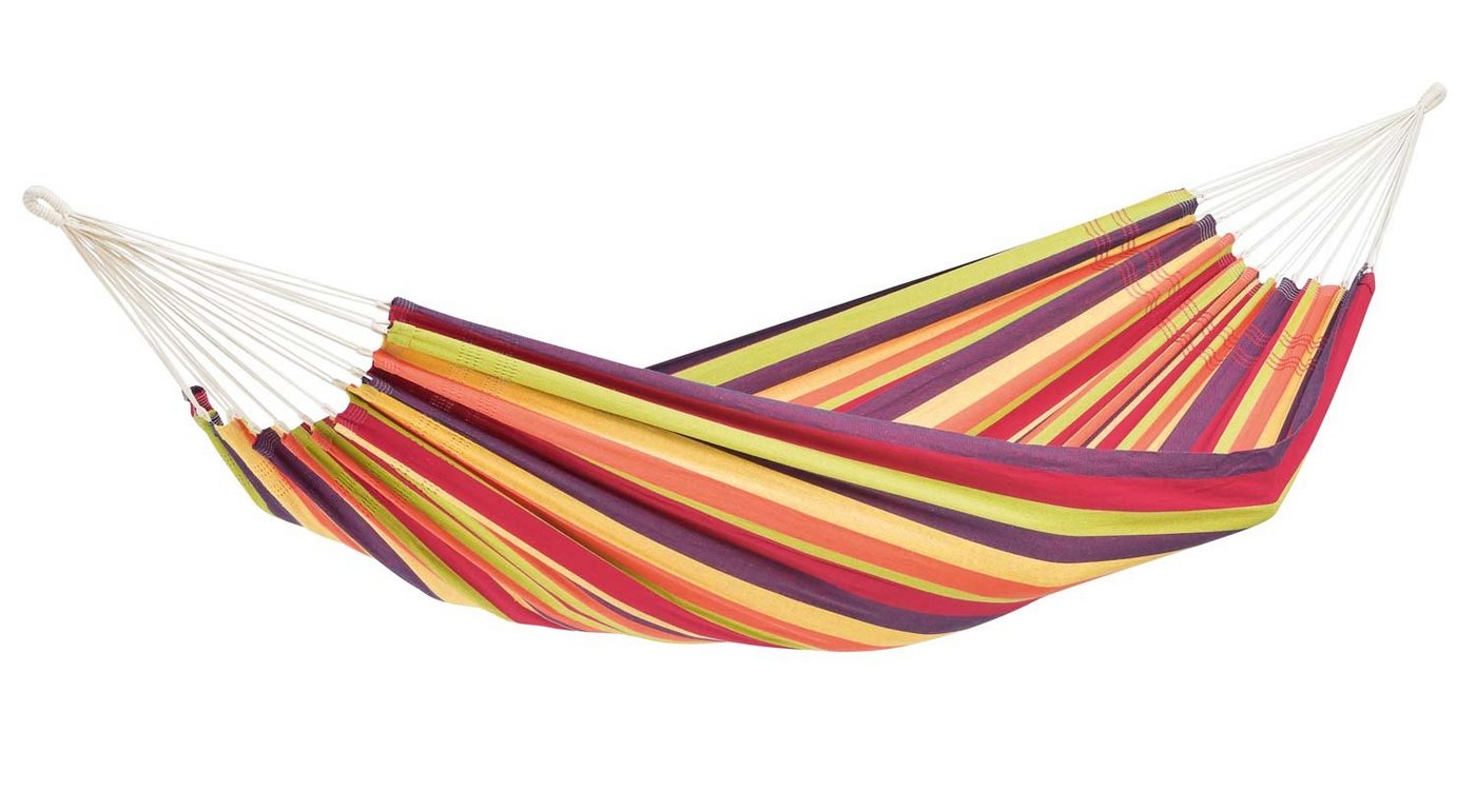 Amazonas Hängematte Lambada - Bunte brasilianische Hängematte in Größe L (Liegefläche 210x140 cm, Belastbar bis 150 kg), Handgefertigt, aus recycelten Materialien Amazonas Hängematte Lambada - Bunte brasilianische Hängematte in Größe L (Liegefläche 210x140 cm, Belastbar bis 150 kg), Handgefertigt, aus recycelten Materialien von Amazonas