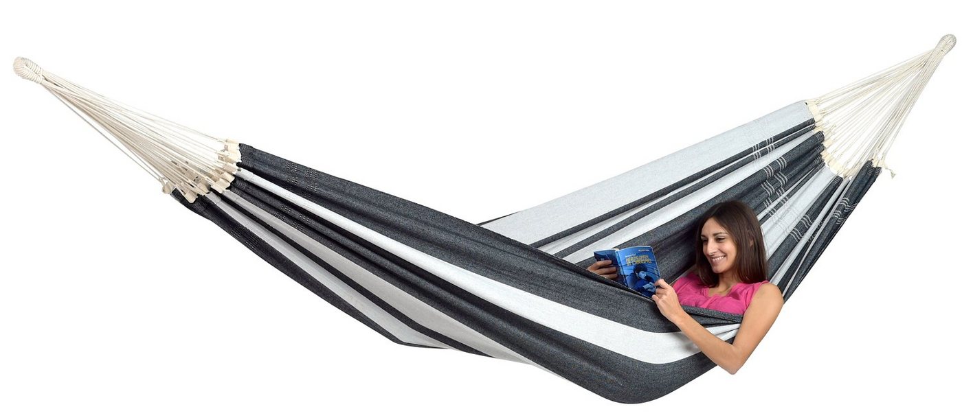 Amazonas Hängematte XXL Paradiso (Liegefläche ca. 250 x 175 cm, Belastbarkeit max. 200 kg), Handgefertigt, aus recycelten Materialien Amazonas Hängematte XXL Paradiso (Liegefläche ca. 250 x 175 cm, Belastbarkeit max. 200 kg), Handgefertigt, aus recycelten Materialien von Amazonas