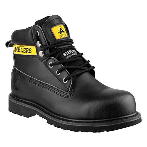 Amblers Safety FS9 Unisex SB SRA Steel Safety Boots Black UK 5 Amblers Safety FS9 Unisex SB SRA Steel Safety Boots Black UK 5 von Amblers Safety