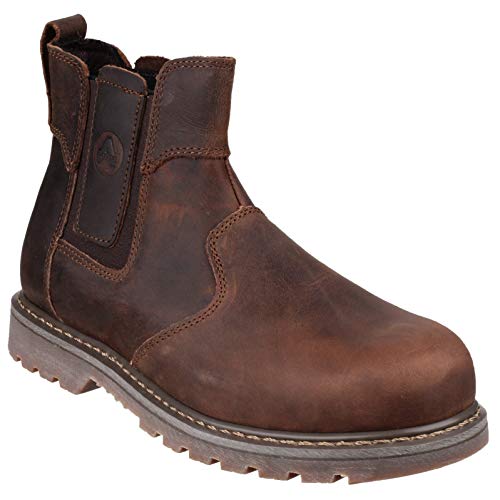 Amblers Steel FS165 Herren-Sicherheitsstiefel, Arbeitsschuhe Gr. 5 UK, braun von Amblers Safety