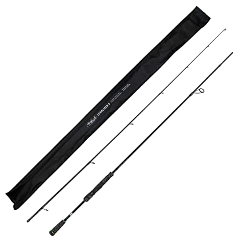Ambush Tackle Legalizer S Spinnrute | Länge 240 cm | 2-teilig | WG 5-14g | 8 Ringe | Kohlefaser Blank | EVA Griff | perfekte Bisserkennung | für Hardbait und Topwater Köder | für Barsch, Zander, Hecht Ambush Tackle Legalizer S Spinnrute | Länge 240 cm | 2-teilig | WG 5-14g | 8 Ringe | Kohlefaser Blank | EVA Griff | perfekte Bisserkennung | für Hardbait und Topwater Köder | für Barsch, Zander, Hecht von Ambush Tackle